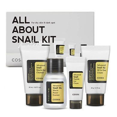 Фото Набор миниатюр для ухода за кожей с муцином улитки Cosrx All About Snail Kit  Snail Kit