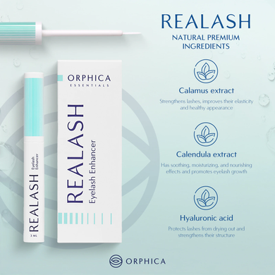 Фото Сыворотка для ухода за ресницами Orphica REALASH Eyelash Enhancer 3 мл Eyelash Enhancer