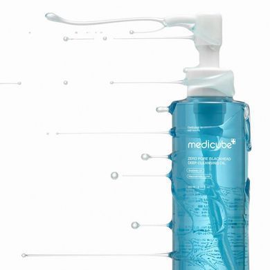 Фото Гідрофільна олія для глибокого очищення пор Medicube Zero Pore Blackhead Deep Cleansing Oil 205 мл Deep Cleansing Oil