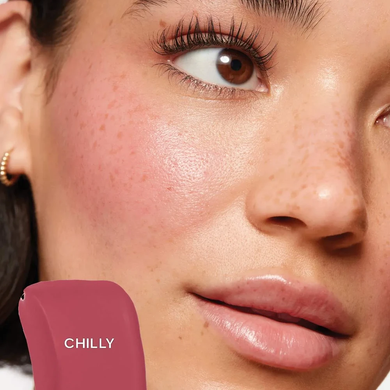 Фото Жидкие румяна Saie Dew Blush Liquid Cream Blush Chilly