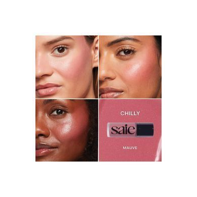 Фото Жидкие румяна Saie Dew Blush Liquid Cream Blush Chilly