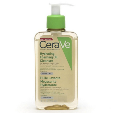 Фото Зволожуючий засіб для вмивання CeraVe Hydrating Foaming Oil Cleanser, 236 мл Hydrating Foaming Oil Cleanser