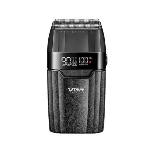 Фото Профессиональная электробритва-шейвер VGR V-640S с титановыми сетками и LED-дисплеем V-640S