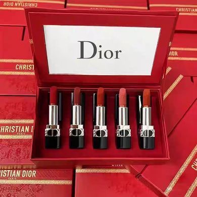 Фото Подарунковий набір помад Dior Ecrin De Mini Rouges A Levres Mini Rouges
