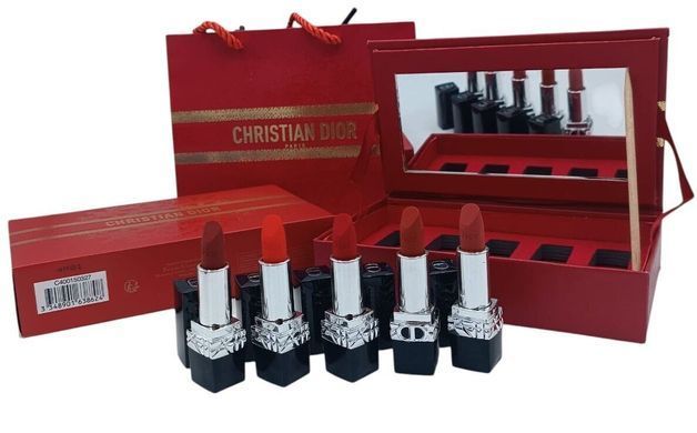 Фото Подарунковий набір помад Dior Ecrin De Mini Rouges A Levres Mini Rouges