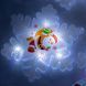 Гирлянда штора фигурки 3Д снеговика и снежинки 3м/70см 95 Led белый