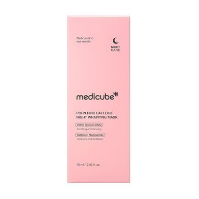 Увлажняющая ночная маска для лица Medicube PDRN Pink Caffeine Night Wrapping Mask 75 мл