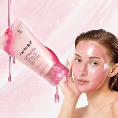 Увлажняющая ночная маска для лица Medicube PDRN Pink Caffeine Night Wrapping Mask 75 мл