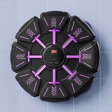 Фото Музыкальный настенный боксерский тренажёр Bluetooth с перчатками Music Boxing Target 8 buttons 8 buttons Black