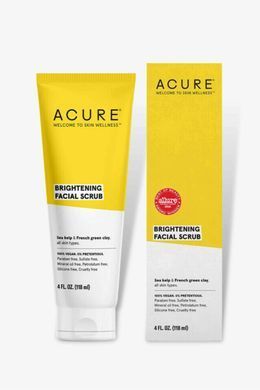 Фото Очищающий скраб для лица Acure Brightening Facial Scrub 118 мл  Organics