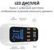 Зарядний пристрій 8 USB портів із дисплеєм Type-C (cd A19Q)
