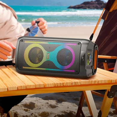 Фото Портативна колонка  Bluetooth HOCO HA6 з мікрофоном та TWS 30 Вт HA6