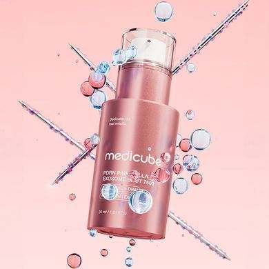 Фото Сироватка, що регенерує, з полінуклеотидами Medicube PDRN Pink Collagen Exosome Shot 7500 30 мл Shot 7500
