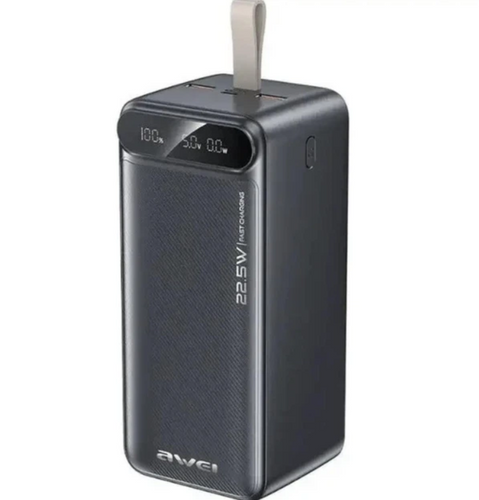 Фото Повербанк Power Bank AWEI PA13 50000 мАч, УМБ с быстрой зарядкой 22.5W и дисплеем PA13