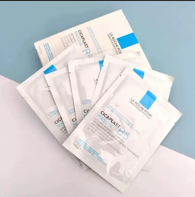 Фото Тканинна маска для чутливої ​​шкіри заспокійлива La Roche Posay Cicaplast Masque B5 SoothingCare B5