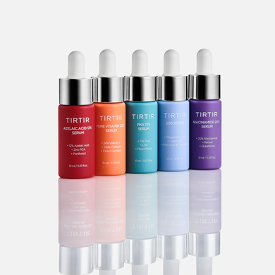 Фото Подарунковий набір сироваток для обличчя TIRTIR 5 Actives Power Serums Kit (5х10 мл) TIRTIR Power Serums Kit (5х10 мл)