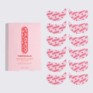 Фото Патчі під очі Topicals Faded Brightening Eye Masks, 6 пар/упаковка Eye Masks