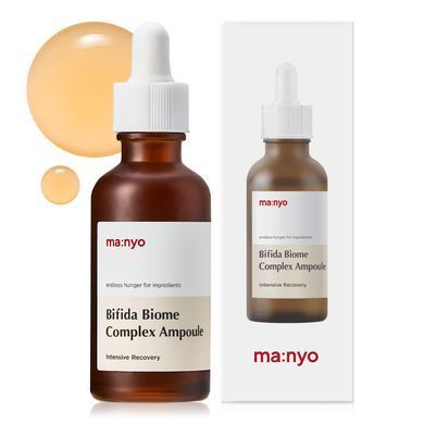 Фото Сыворотка для лица с комплексом бифидобактерий Ma:nyo Bifida Biome Complex Ampoule 50 мл Bifida Biome
