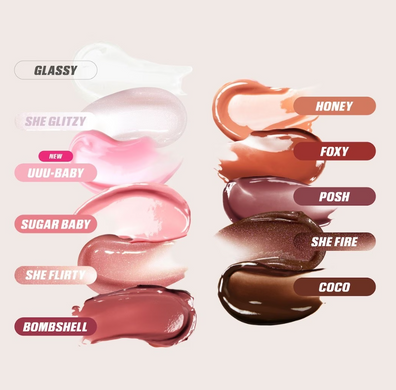 Фото Блеск для губ Huda beauty Faux Filter, 3.9 мл Foxy