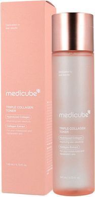 Фото Зволожуючий тонер для обличчя Medicube Triple Collagen Toner 140 мл Collagen Toner