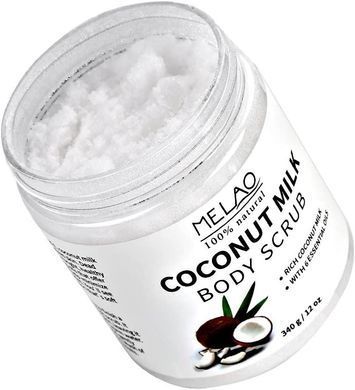 Фото Скраб для тіла Melao Body Scrub Coconut Milk 340 г Melao Coconut 340