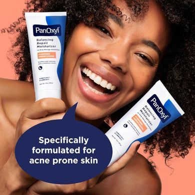 Фото Зволожуючий денний крем PanOxyl Balancing Repair Moisturizer 4% Niacinamide 170 г 4% Niacinamide