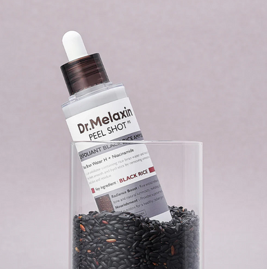 Фото Сироватка для обличчя Dr.Melaxin Peel Shot Exfoliating Black Rice Ampoule, 80 ml Exfoliating Black Rice Ampoule