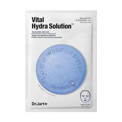 Фото Увлажняющая маска для лица Dr.Jart+ Dermask Hydra Solution Face Sheet Mask 5 шт Vital