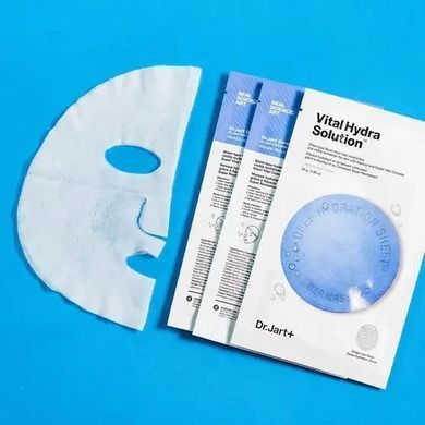 Фото Увлажняющая маска для лица Dr.Jart+ Dermask Hydra Solution Face Sheet Mask 5 шт Vital