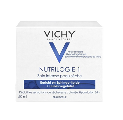 Фото Зволожуючий крем для обличчя Vichy Nutrilogie 1, 50 мл Nutrilogie 1