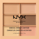 Фото Палетка корректоров для лица NYX Professional Makeup Palette Conceal Correct Contour Color Correcting Concealer, 9 г Contour 01 Light