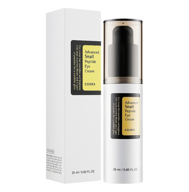 Фото Крем для шкіри навколо очей з пептидами і равликом - Cosrx Advanced Snail Peptide Eye Cream 25ml  Snail Peptide Eye