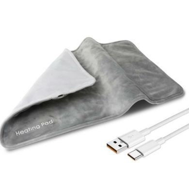 Фото Портативна USB грілка з підігрівом Heating Pad 5V 2A низьковольтна електрична ковдра Грілка 5V 2A