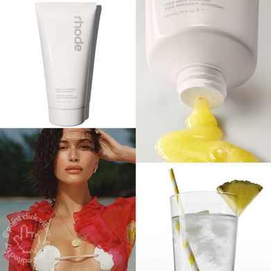 Фото Гель для умывания Rhode The Daily Cleanser с ананасом, 150 мл Daily Cleanser