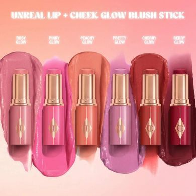 Кремові рум&rsquo;яна у стіку Charlotte Tilbury Unreal Blush Healthy Glow Stick Pretty Glow 9 г