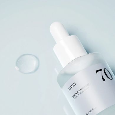 Фото Увлажняющая сыворотка для лица Anua Birch 70% Moisture Boosting Serum, 30 мл Birch 70%
