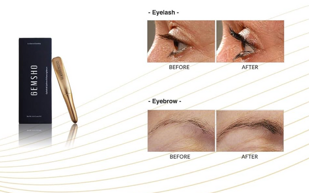 Фото Сироватка для вій і брів Gemsho Eyelash & Eyebrow Multi-active Serum, 3 мл Multi-active Serum