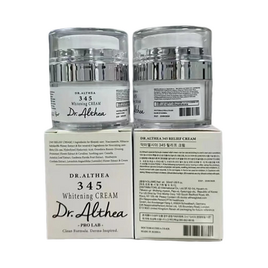 Фото Крем для лица с эффектом выравнивания тона DR. Althea Whitening Cream 345 50 мл Whitening Cream