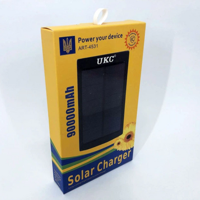 Фото Повербанк на солнечной батарее Power Bank Solar 10000 mAh 4531