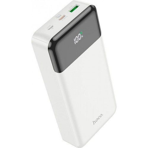 Фото Павербанк Hoco J102A Cool Figure 20000 mAh зі швидкою зарядкою PD 20W QC 3.0 та дисплеєм білий J102A білий