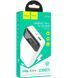 Павербанк Hoco J102A Cool Figure 20000 mAh зі швидкою зарядкою PD 20W QC 3.0 та дисплеєм білий