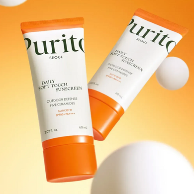 Фото Солнцезащитный крем Purito Seoul Daily Soft Touch Sunscreen SPF50+/PA++++, 60 мл Seoul Daily Soft