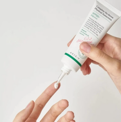 Фото Солнцезащитный крем Axis-y Complete No-Stress Physical Sunscreen SPF50+ PA++++, 50 мл Complete No-Stress Physical