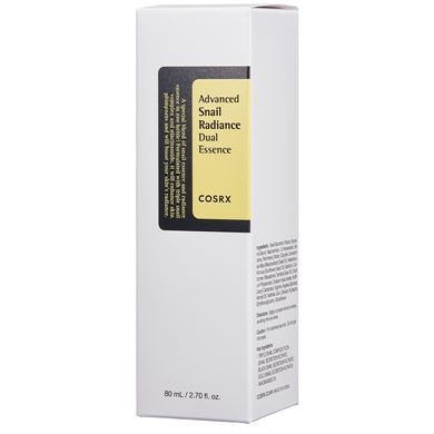 Фото Сироватка зволожуюча для обличчя Cosrx Advanced Snail Radiance Dual Essence 80 мл Snail Radiance Dual Essence