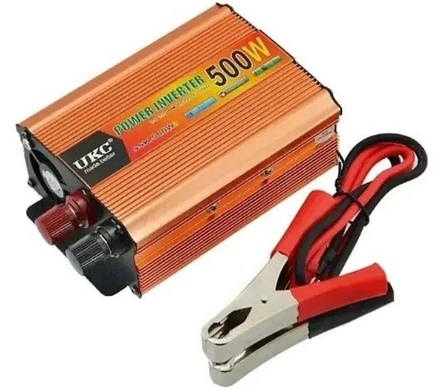 Фото Инвертор UKC Power Inverter 12V-220V, 500W 1679