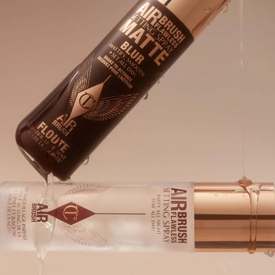 Фото Матовый фиксирующий спрей для макияжа Charlotte Tilbury Airbrush Flawless Setting Spray Matte, 100 мл Airbrush Flawless Setting Spray