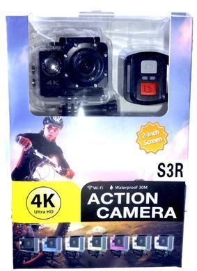 Фото Экшн камера с пультом WiFi 4K Action Sport Camera S3R S3R