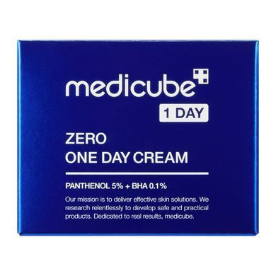 Легкий крем для ежедневного ухода Medicube Zero One Day Cream 50 мл
