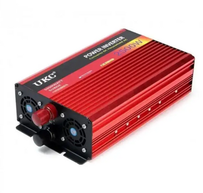 Фото Инвертор преобразователь напряжения UKC 12V-220V, 2500W 3052