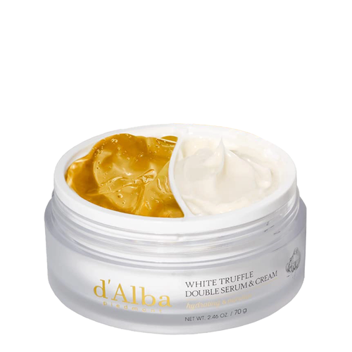 Фото Крем-сыворотка против морщин d'Alba White Truffle Double Serum & Cream, 70 г Truffle Double Serum & Cream